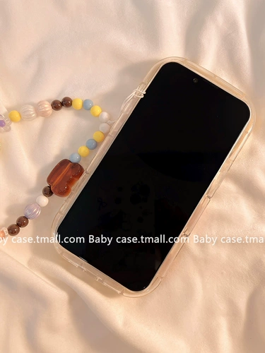 Apple, мультяшная трехмерная цепь, наушники, совместимый iPhone 14, чехол для телефона, креативный силиконовый iPhone13 Pro, защитный чехол, с медвежатами, 14promax, iphone