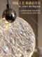 Italian-Style Minimalist Restaurant Chandelier, Designer High-End Long Island Bar Chandelier, Light Luxury Eye-Protection Lamp Above the Dining Table