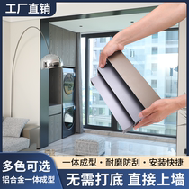 Aluminum alloy door cover line Ya mouth cover-body molded window cover balcony bathroom entrance door cover minimalist living room narrow edge