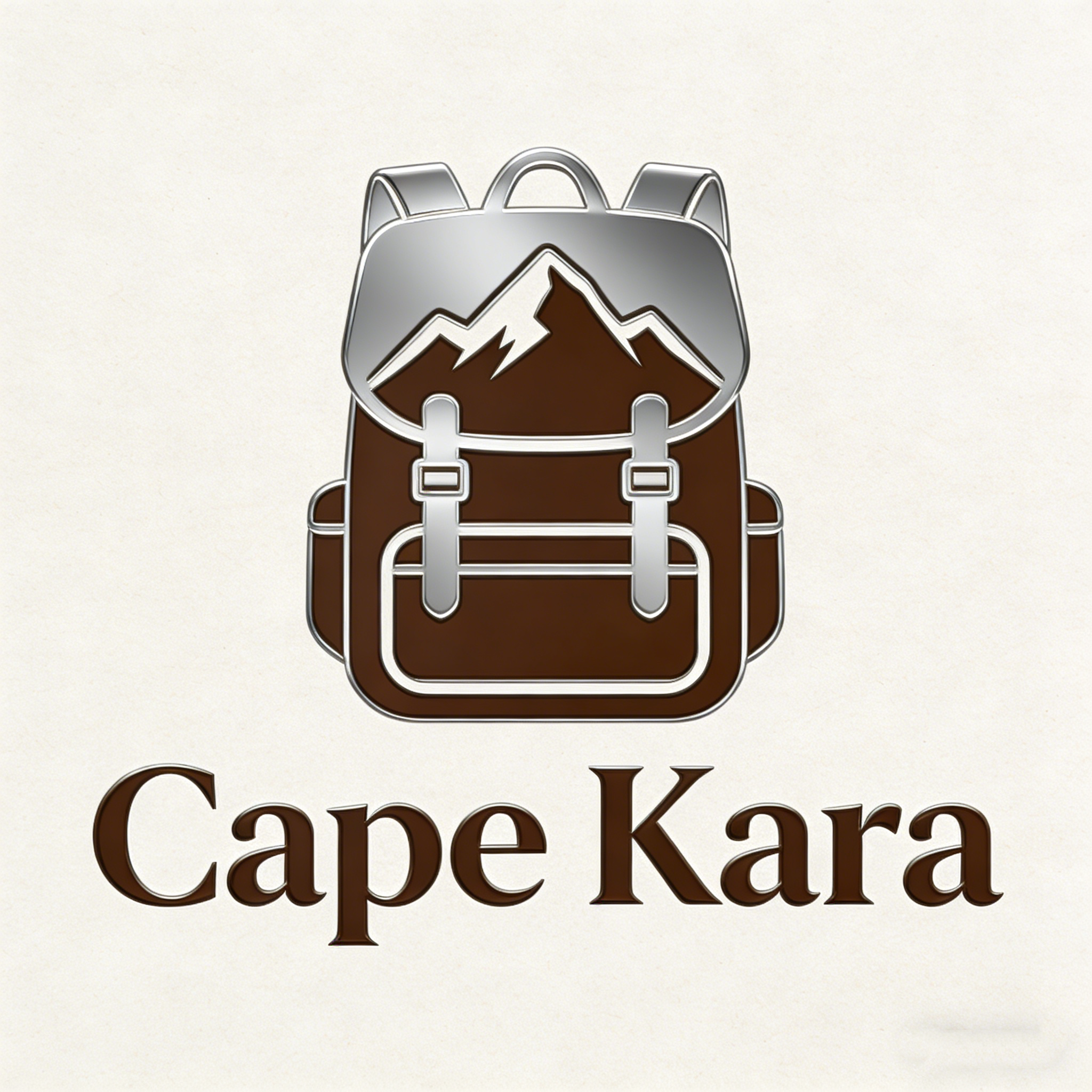 英国 Cape Kara 轻奢双肩包的LOGO