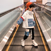 Childrens clothes boy autumn clothing suit 2022 new ocean gas spring autumn season sports boy trendy tide clothes two sets