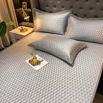 He she loves imported natural latex cool mat summer naked sleeping ice silk mat Antibacterial Anti-Mite Bed Hat High-end washable