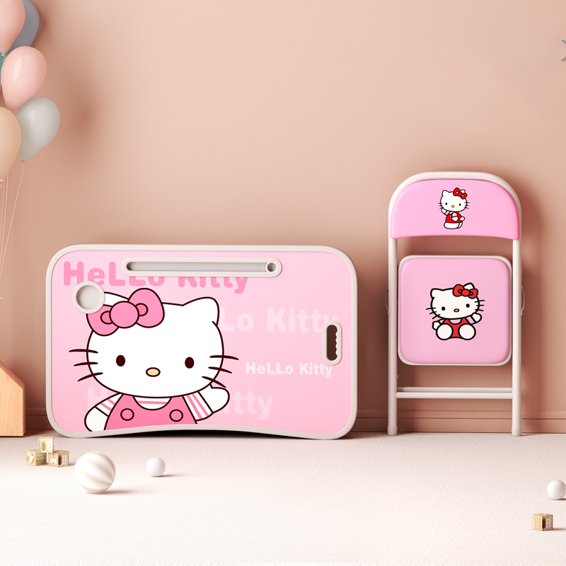 Home children's desk girl simple primary school student writing homework desk foldable kindergarten study table and chair set