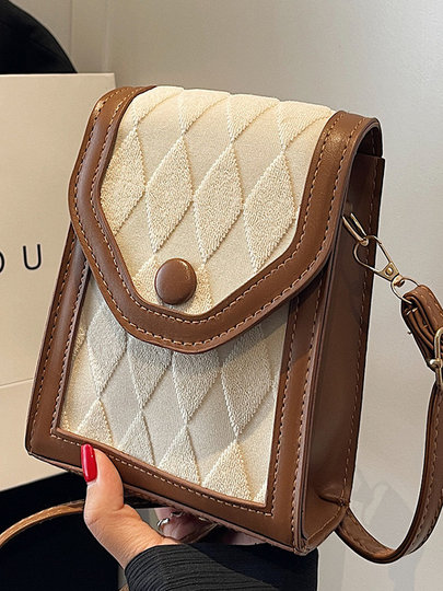 Commuting Stylish Crossbody Bag for Women, Trendy and Versatile Shoulder Bag, Fashionable Phone Bag, Tote Bag