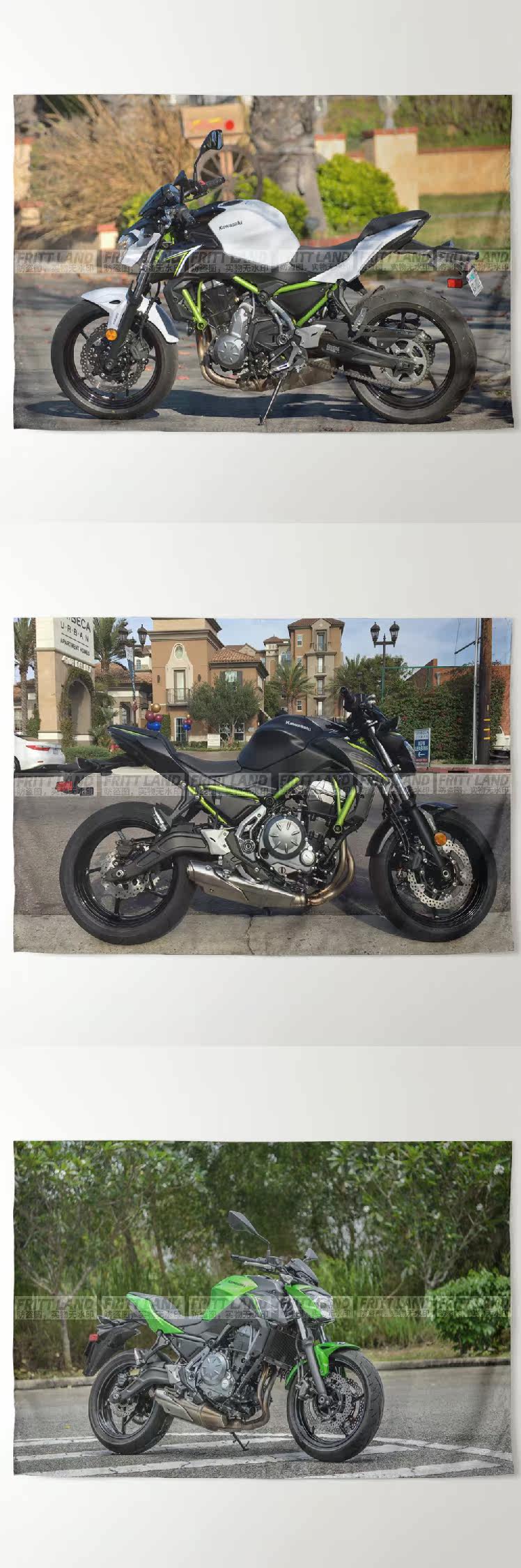 Гобелен 川崎z系列z 400 650 900街车摩托机车车迷周边装饰背景布挂布海报