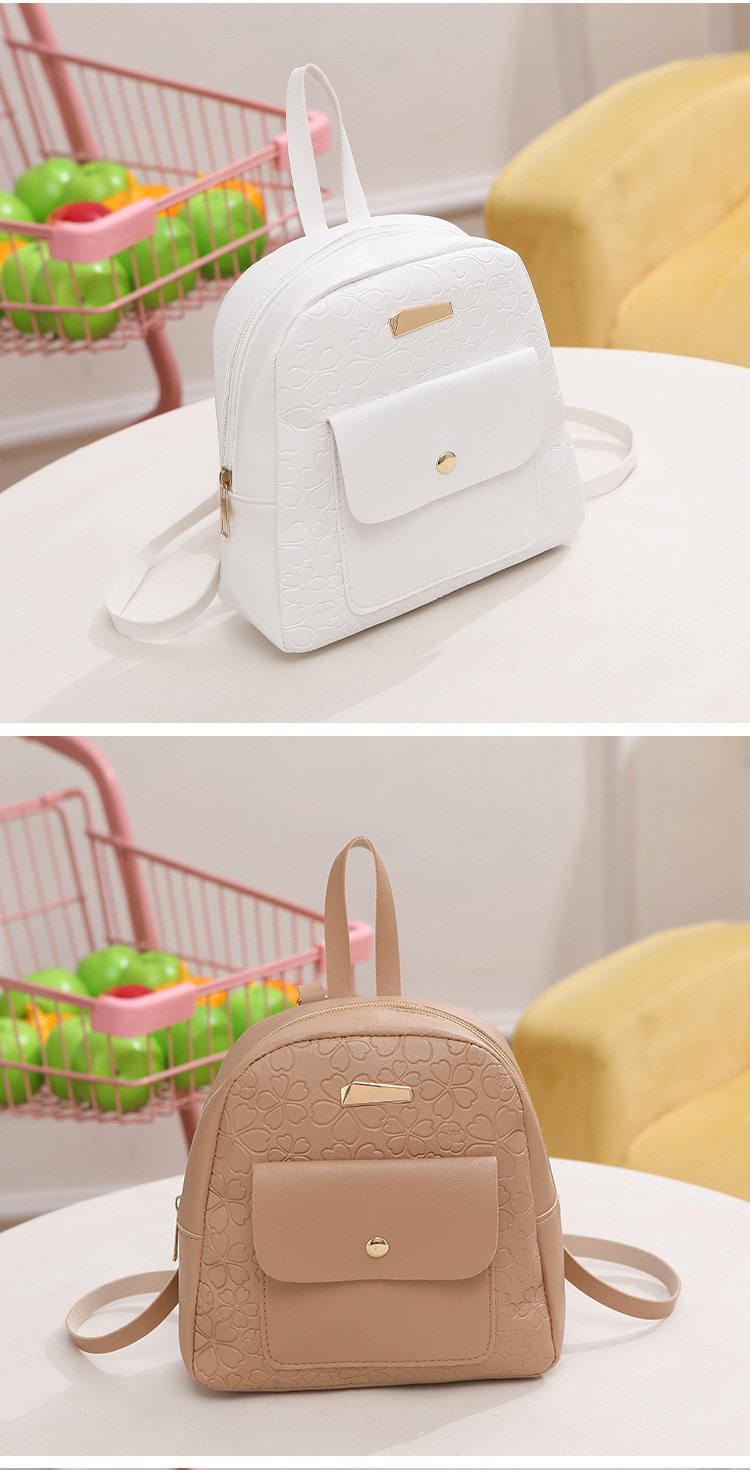 рюкзак None Other Mini Backpack Women PU Leather Shoulder Bag For Teenage Girl