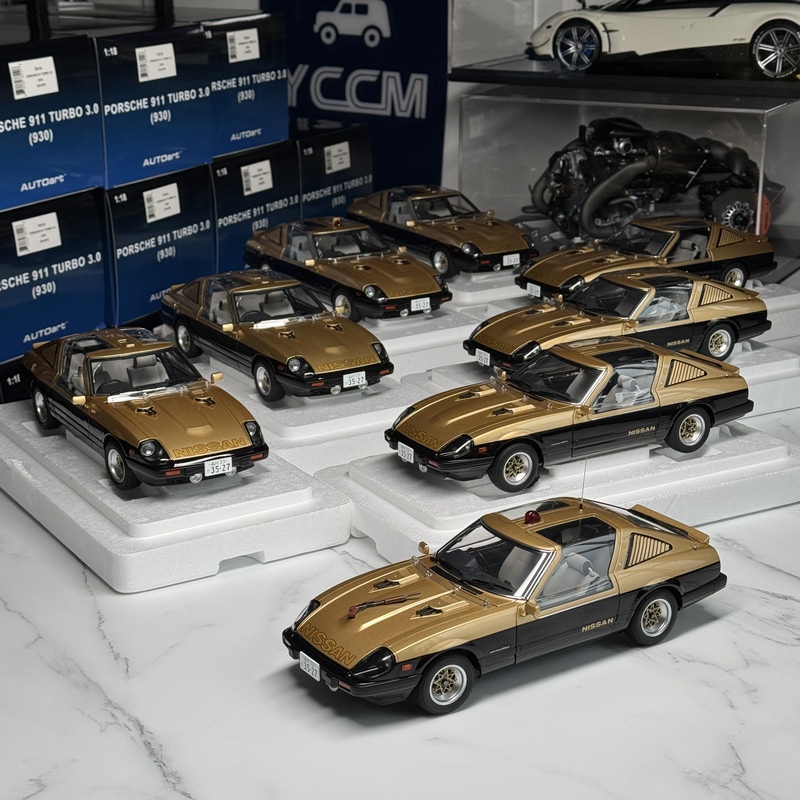 Autoart Autonissan 280Z S130 Police Car Western Police Series 1:18 Abs Full-Scale Car Model Autoart Autonissan 280Z S130 Police Car Western Police Series 1:18 Abs Full-Scale Car Model