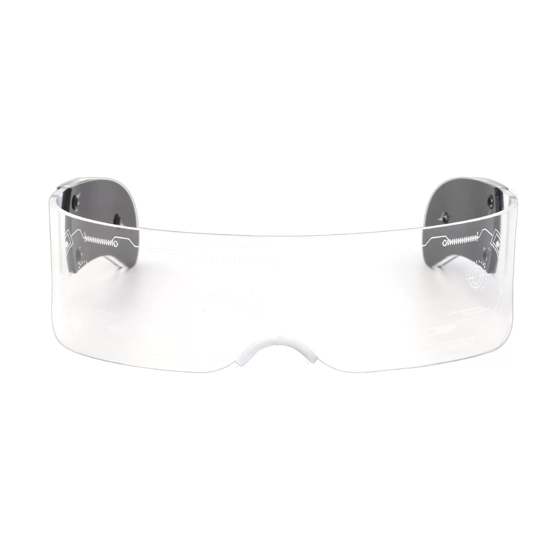 Amazon LED Lighting Glasses Tide Future Technology Vibration Douyin Same Bar Jumping Black Black Blast
