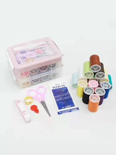 Коробка грузоподъемника Домашняя швейная коробка для швейной ткани Установлена ​​маленькие рулоны.