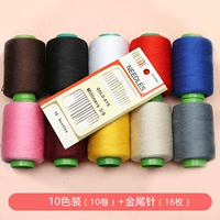 10 цветовой линии+золотой хвост иглы 1 упаковка