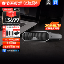 SanDisk Master Enterprise G-Drive mobile desktop hard drive 12T high-speed transmission large capacity support USB3 2