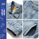 2024 Spring New Casual, Comfortable and Versatile NASA Denim Jacket Loose Casual Couple Versatile Top Men's Top