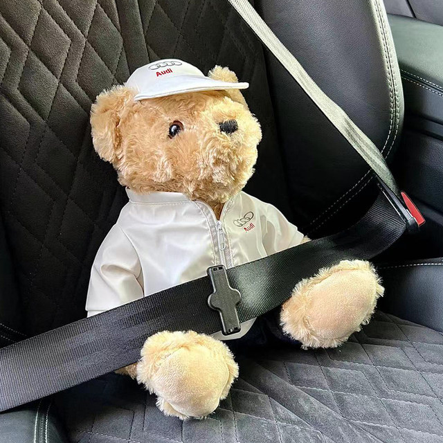 BMW Mercedes-Benz Audi Porsche Toyota Volkswagen Co-pilot Plush Toy Doll Teddy Bear Doll