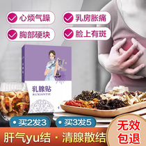 Breast patch dredge bulk knot hard block Hyperplasia Breast Pain Through Breast lactation Blocked Milk lumps Traditional Chinese Medicine Patch