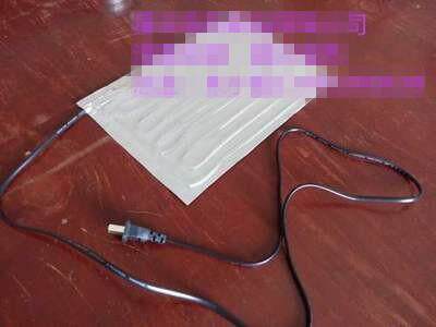 New 20cm*(various sizes) piece with wire plug double-sided heating aluminum foil electric heating sheet electric heating