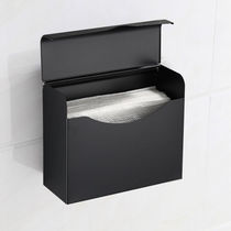 Stainless steel straw paper box toilet tissue box toilet waterproof wall hanging toilet paper box bathroom carton square paper box