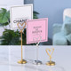Card Number Holder, Table Number Holder, Creative Bar Counter Buffet Stand, Standing Table Sign, Round Clip Table Sign