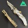 Складной нож Delta Action Blade of Mercy, бензопила Polaris, Ужасы, Тень Спереди, Металлическая модель оружия, игрушка mini 3