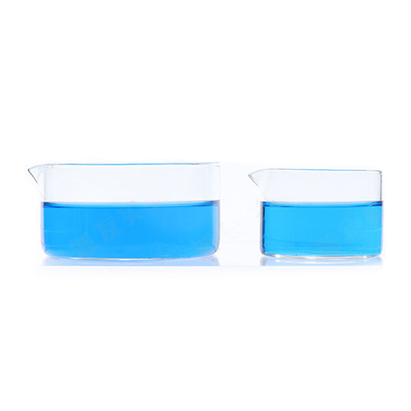 实验室玻璃蒸发皿 60mm/90mm/120mm 平底圆底蒸发皿 具嘴蒸发皿