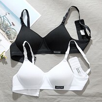 Red Bean Exploits Korean version pure cotton underwear No steel ring ab cup bra bra Bra Women Thin to gather anti-wear