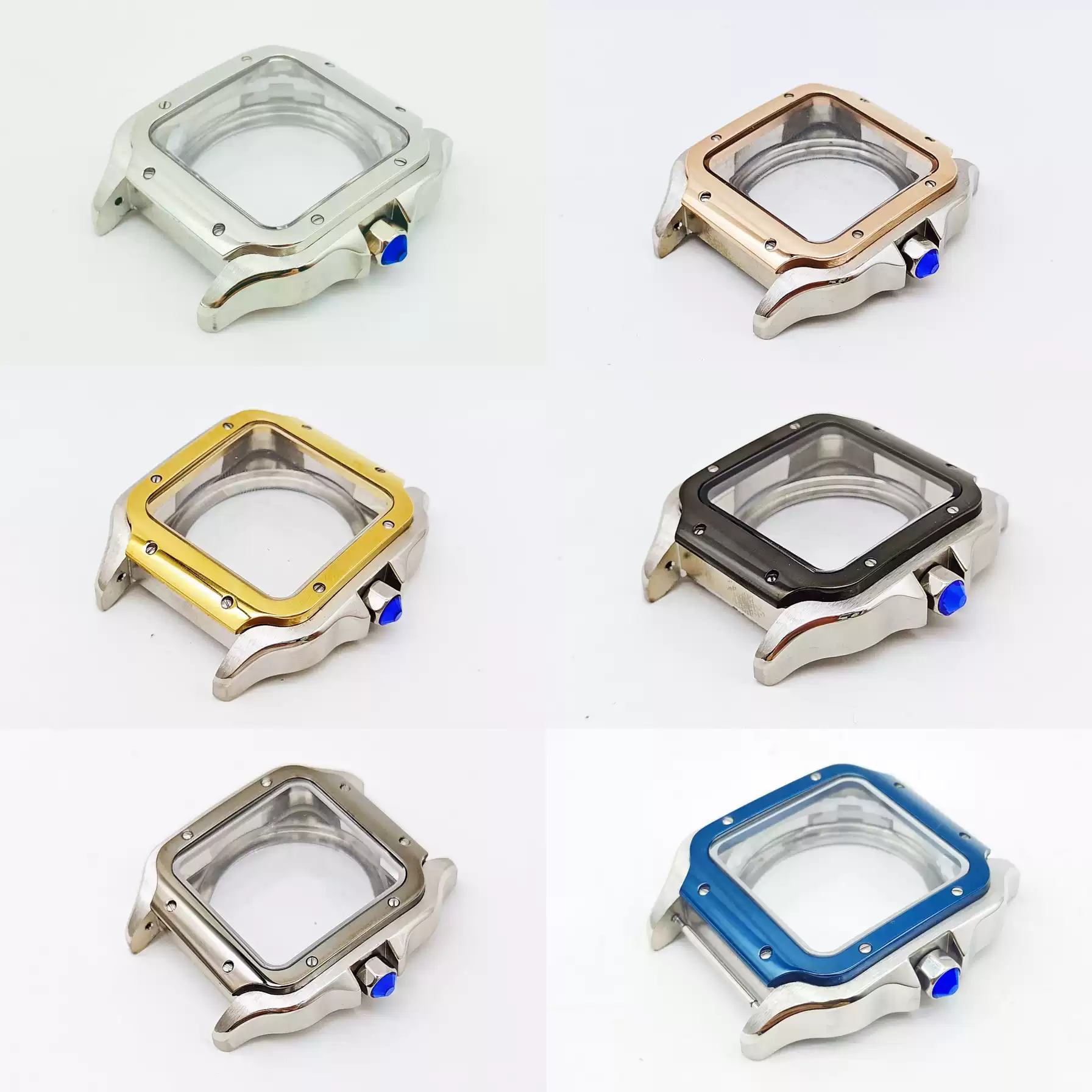 38mm Square Case for NH35 Movement