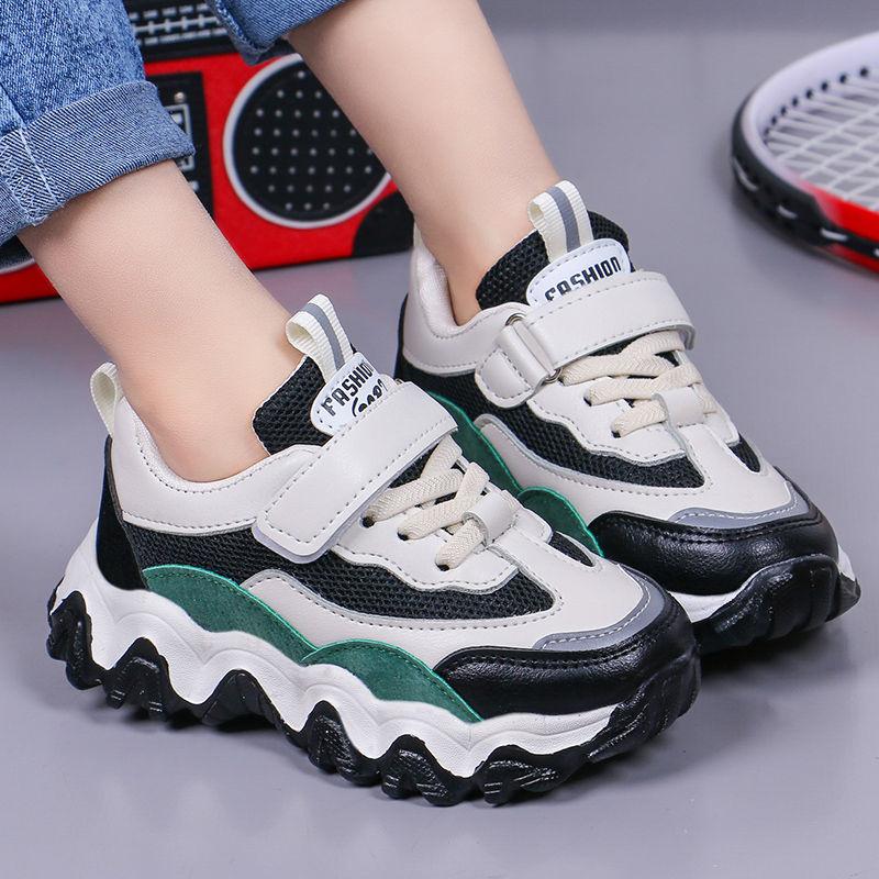 Boys' new 2021 sports shoes, children's mesh running shoes, middle and big children, primary school students, spring and autumn, girls' casual shoes