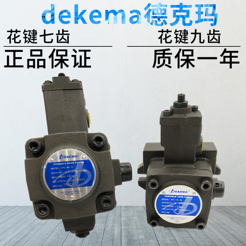 dekema dekema oil pump VP1-20-70 VP2-30-70 VP2-40-70 55 35 hydraulic oil pump