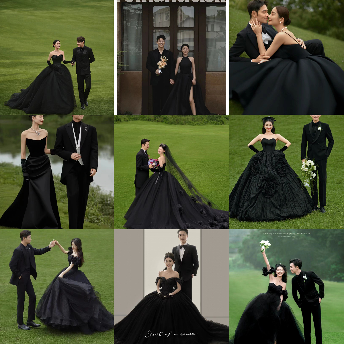 Black clothing suitable for photo sessions, bra top, wedding dress for beloved, garden lights for princess