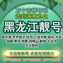Heilongjiang Shuangyashan Qitaihe Daxinganling Mobile 5G mobile phone number card beautiful number customization