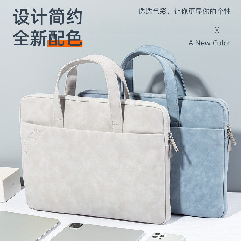 Computer bag Hand applicable Apple macbookpro notebook Lenovo Little new air14 inch female Huawei matebook13 protective sleeve 16 Dell 15 Xiaomi liner bag men