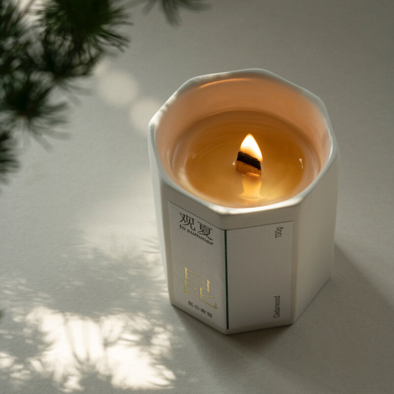 View Summer Kunlun Cooking snow scented candle tosummer Valentine's Day New wedding men's birthday New Year gifts to girls-Taobao