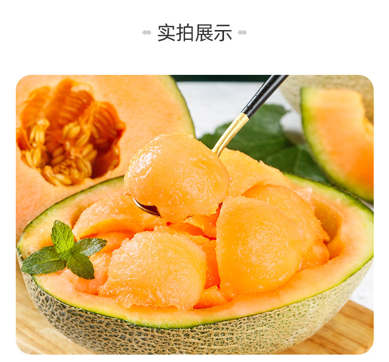 海南哈密瓜 5斤 当季现摘 图7