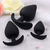 Anal plug invisible wear plug chrysanthemum orgasm back yard soft silicone sex product for men and women long-term wearable vibrator