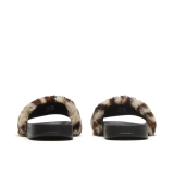 Puma Puma Официальные женские леопардовые искусственные меховые тапочки Leadcat ftr Leo 374468