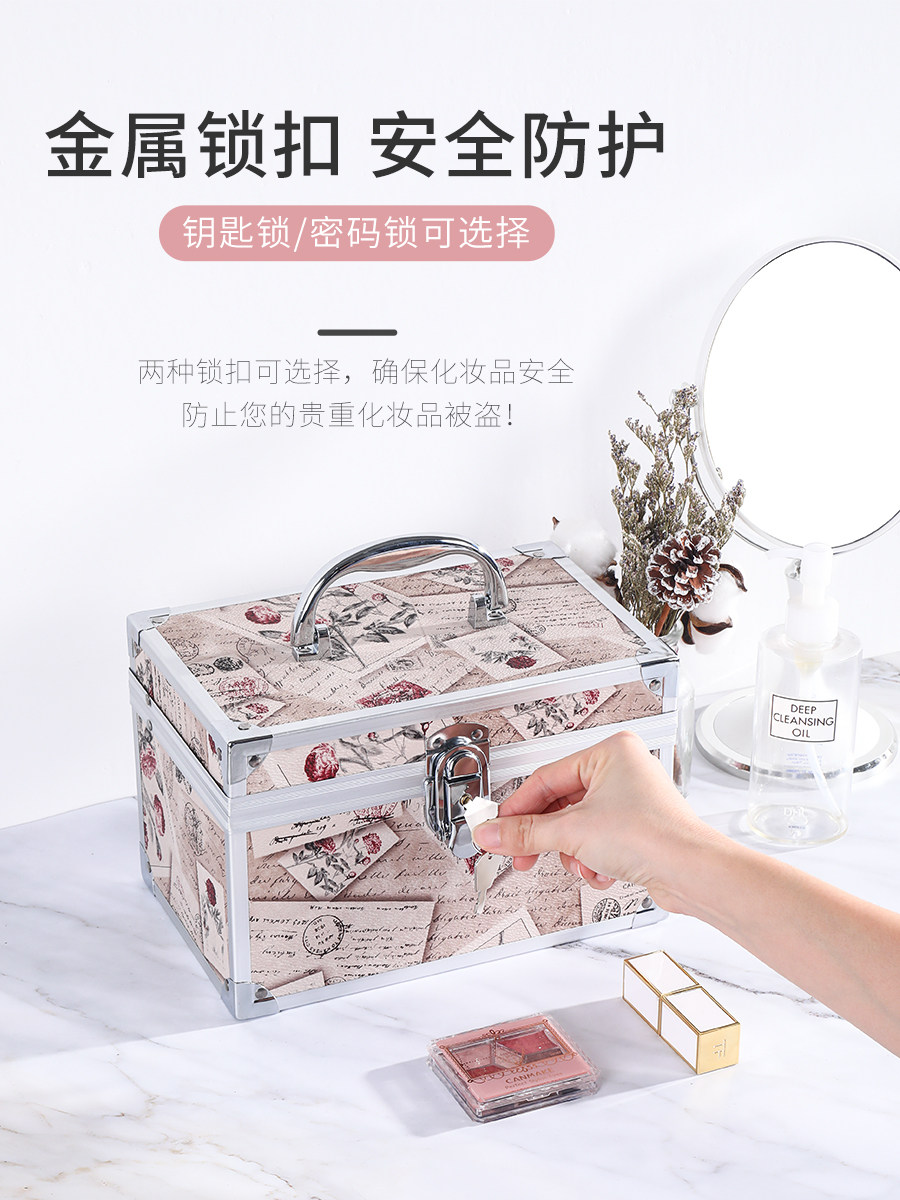 Edgar Foot Therapy Portable Tool Box, Ear Cleaning Massage Technician, Foot Bath Technician, Beauty Salon Storage Box, Makeup Box