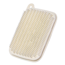 Fruit and vegetable peeling brush vegetable artifact cleaning brush bendable kitchen yam and potato cleaning brush Huanghe 1117