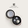 Mr. Ji's silver blue and white tangled lotus Xishi pot one pot two cups travel kung fu tea set portable high-end