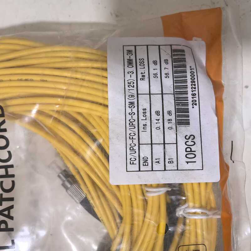 Negotiable Price~Fc-Fc 3m Hanxin Fiber Optic Patch Cords 240 Pieces, Plus 80 Pieces of 1.5m Pigtail Cables