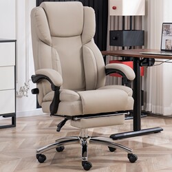 Genuine Leather Boss Chair, Business Home Comfortable Office Chair, Office Seat, Ergonomic Computer Chair, Study Chair