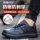 Labor protection shoes for men, anti-smash, anti-puncture, steel toe-toe work shoes, wear-resistant, soft sole, comfortable, first layer, cowhide, breathable safety shoes