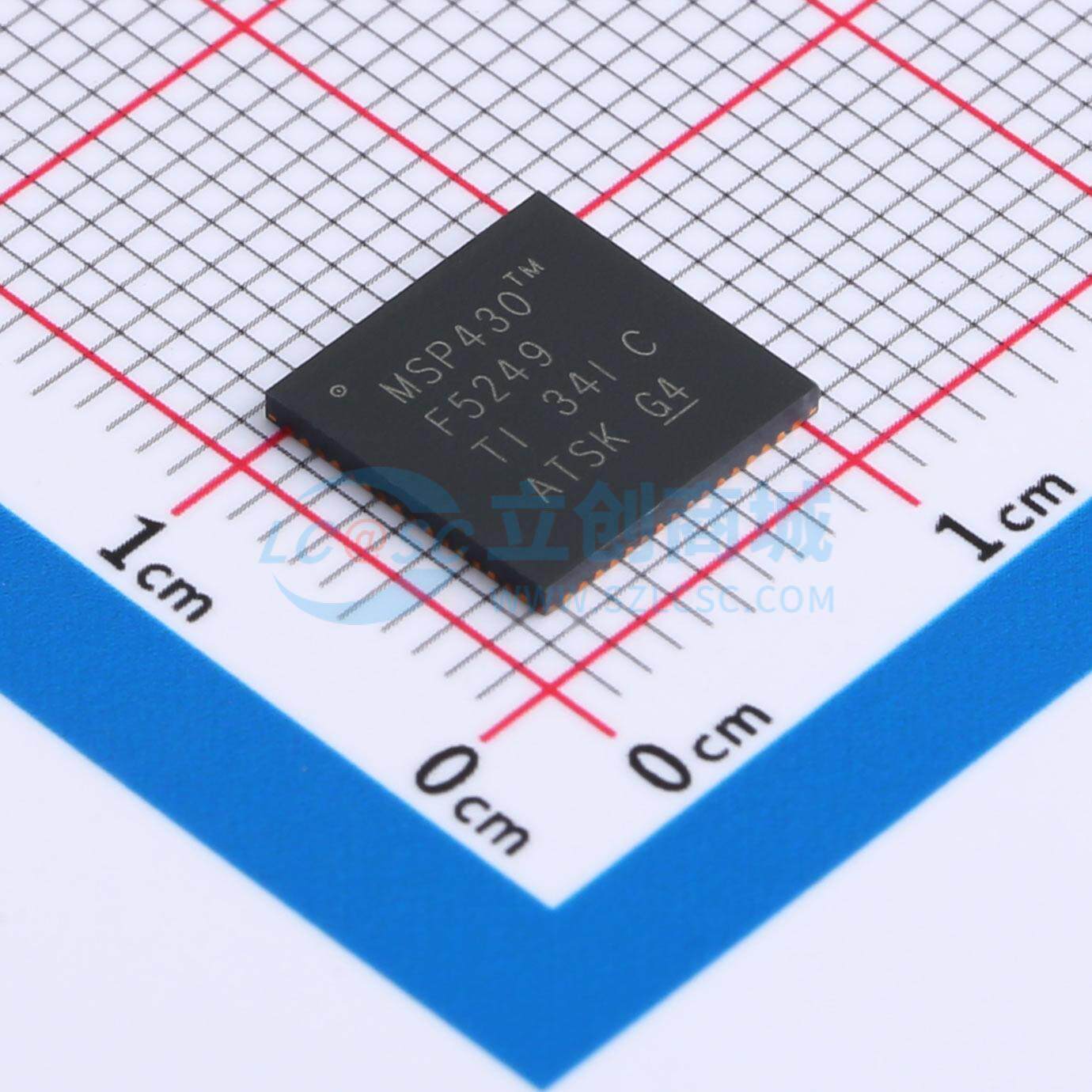 单片机(MCU/MPU/SOC) MSP430F5249IRGCR VQFN-64-EP(9x9) 原装