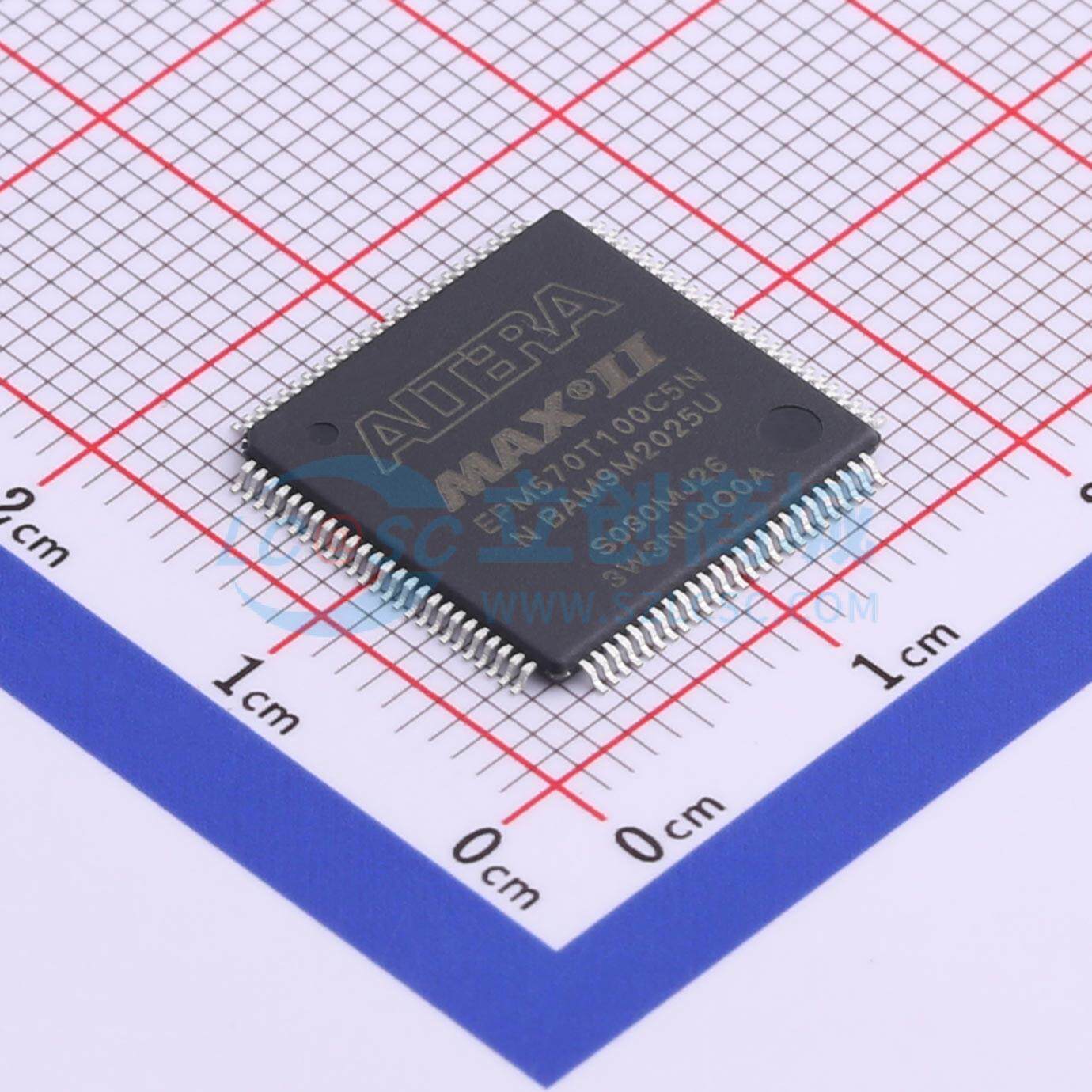 可编程逻辑器件(CPLD/FPGA) EPM570T100C5N TQFP-100(14x14) 原装