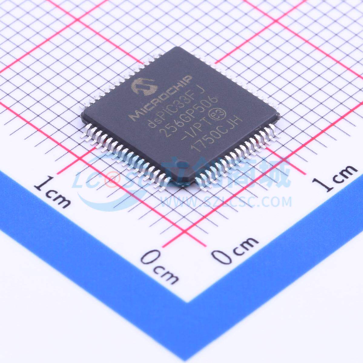数字信号处理器(DSP/DSC) DSPIC33FJ256GP506-I/PT TQFP-64(10x10