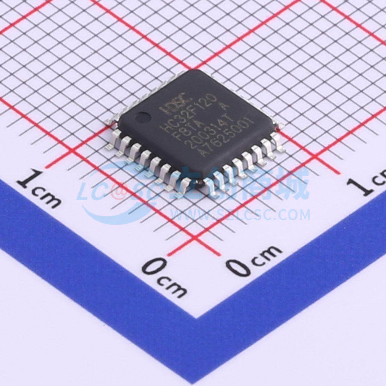 单片机(MCU/MPU/SOC) HC32F120F8TA-LQ32 LQFP-32(7x7) 原装正品