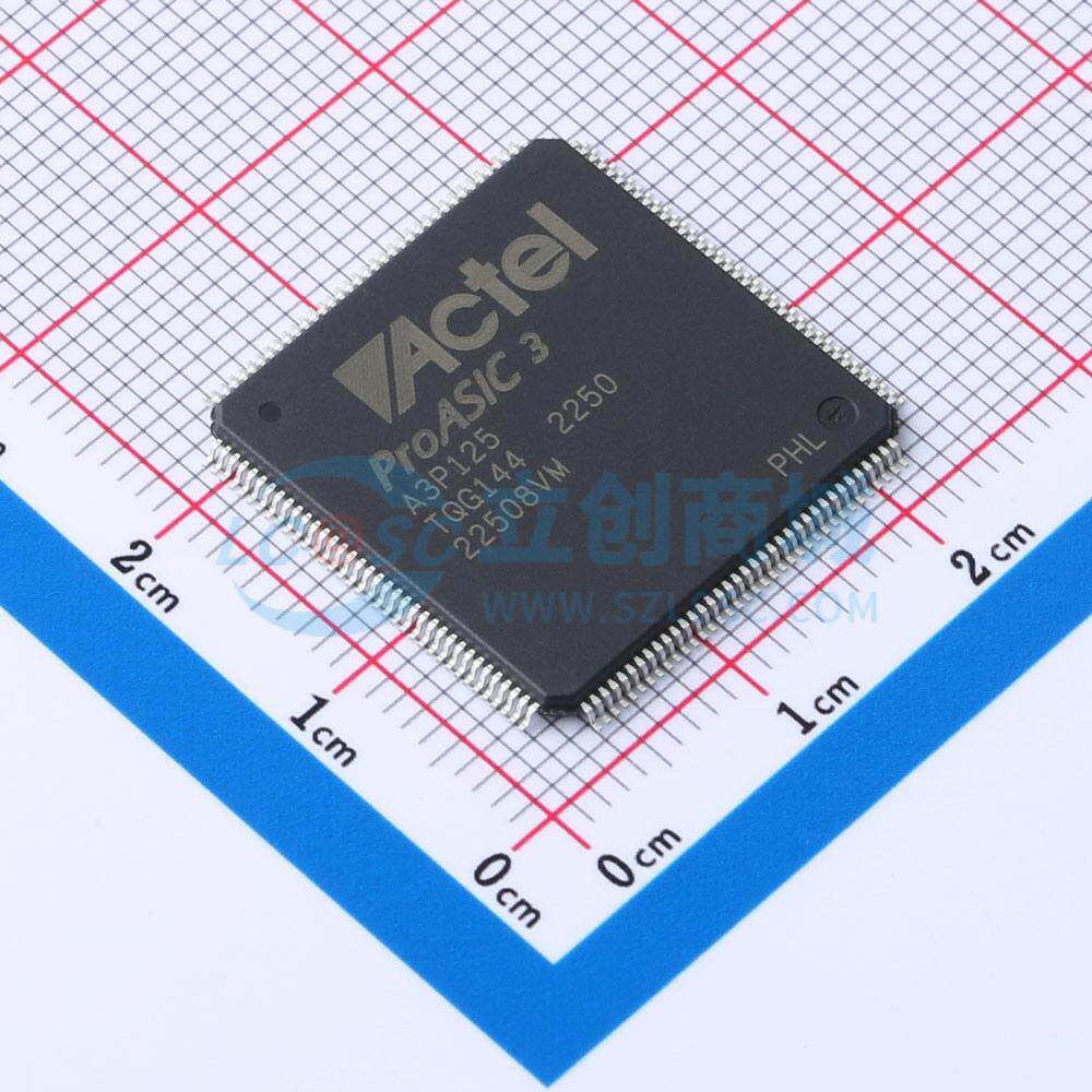 可编程逻辑器件(CPLD/FPGA) A3P125-TQG144 LQFP-144(20x20) 原装