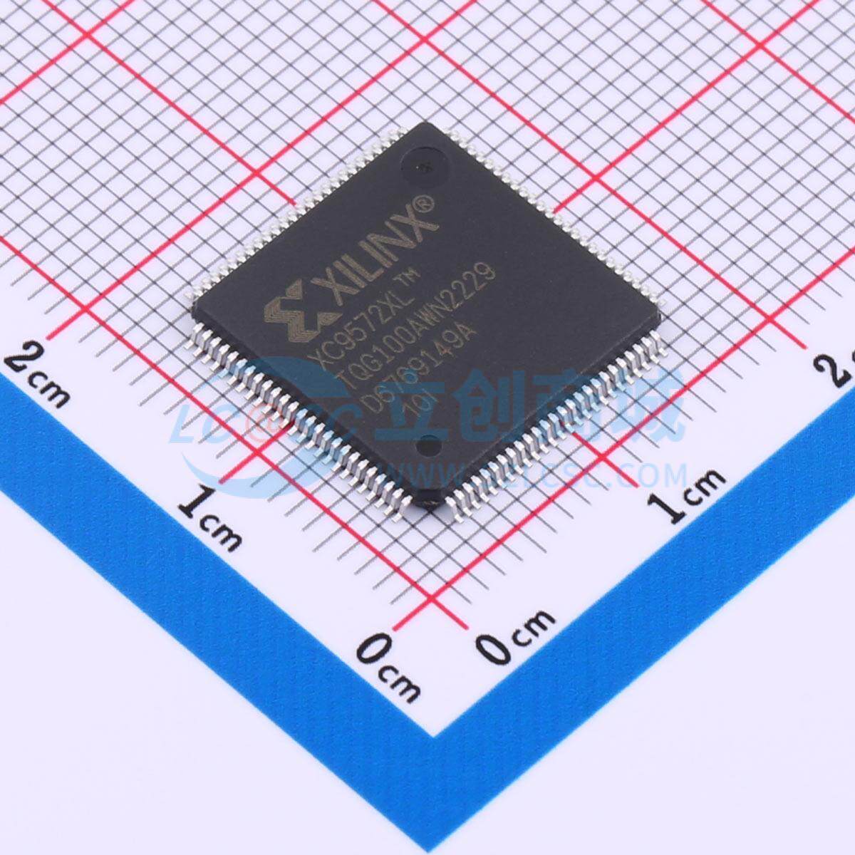 可编程逻辑器件(CPLD/FPGA) XC9572XL-10TQG100I TQFP-100(14x14)