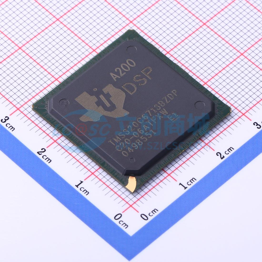 数字信号处理器(DSP/DSC) TMS32C6713BZDPA200 BGA-272 原装正品