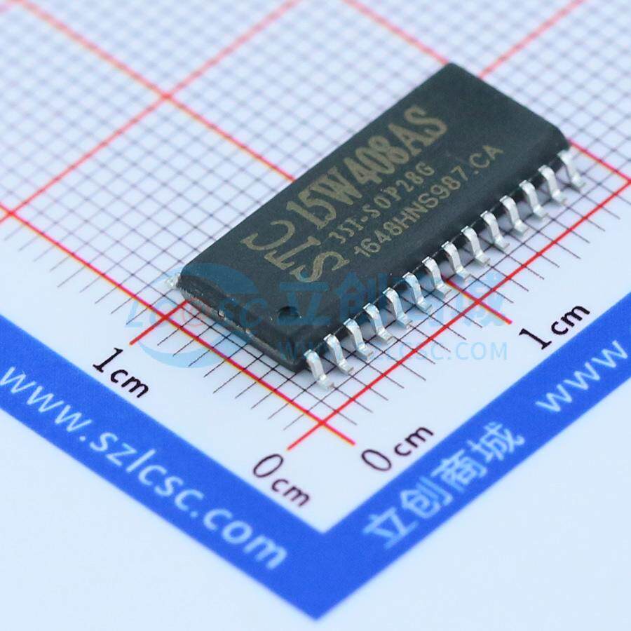 单片机(MCU/MPU/SOC) STC15W408AS-35I-SOP28 SOP-28-300mil 原装