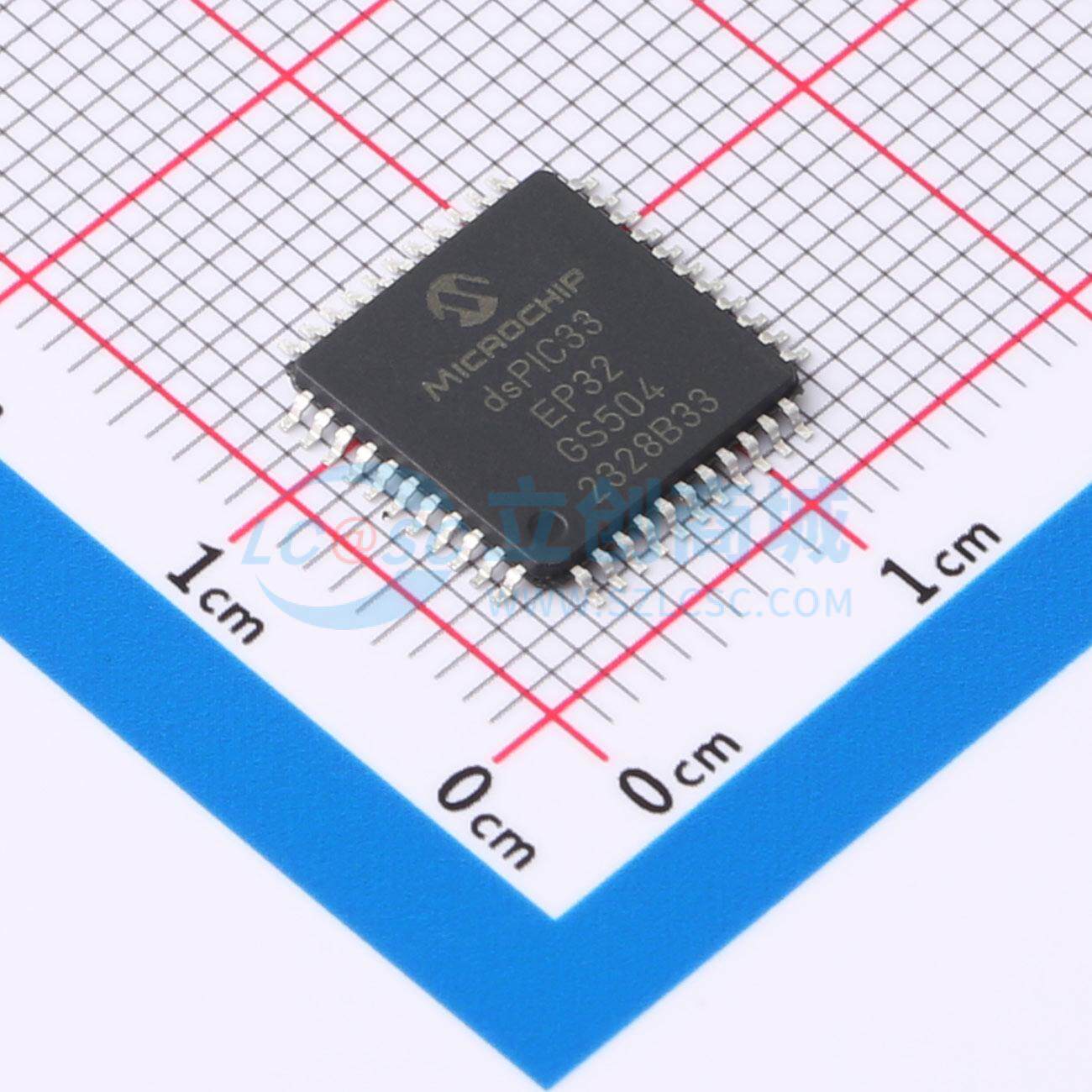 数字信号处理器(DSP/DSC) dsPIC33EP32GS504-I/PT TQFP-44(10x10)