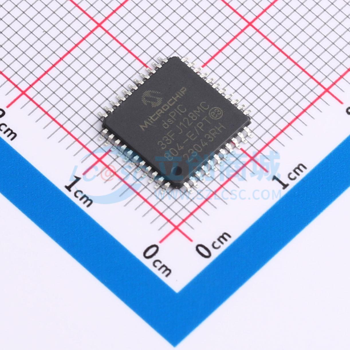 数字信号处理器(DSP/DSC) DSPIC33FJ128MC804-E/PT TQFP-44(10x10